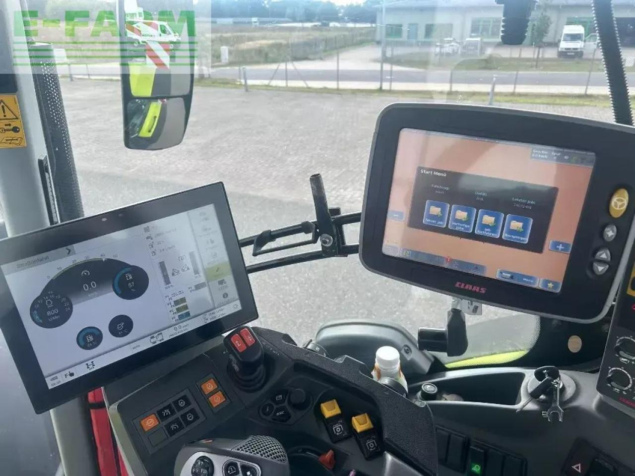 Tracteur agricole CLAAS axion 870