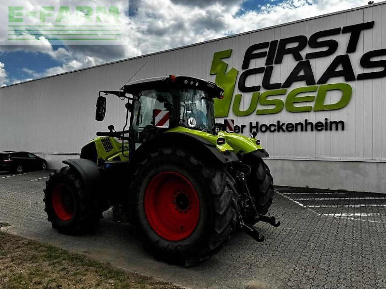 Tracteur agricole CLAAS axion 870