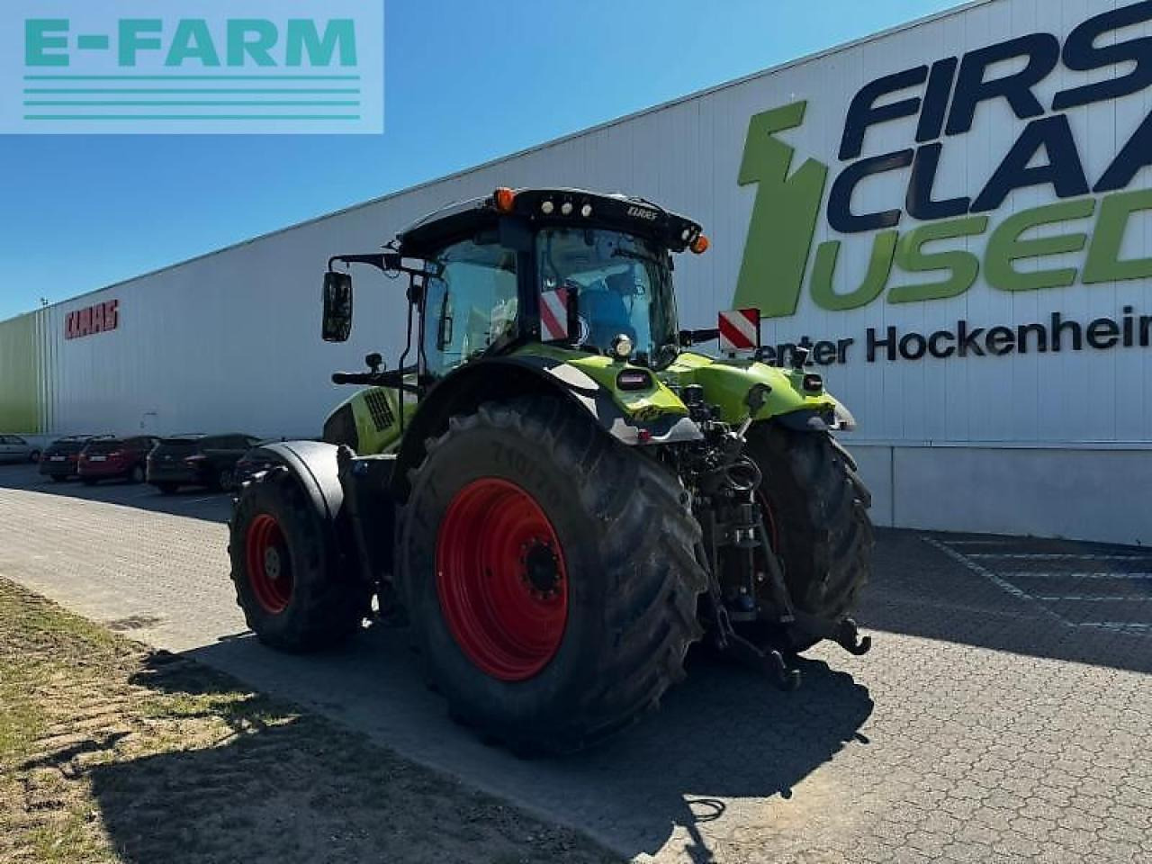 Tracteur agricole CLAAS axion 870