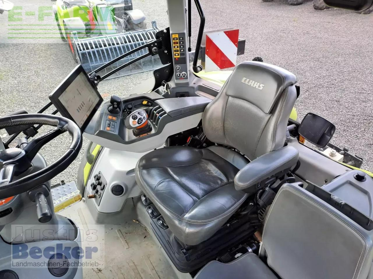 Tracteur agricole CLAAS axion 870 c-matic