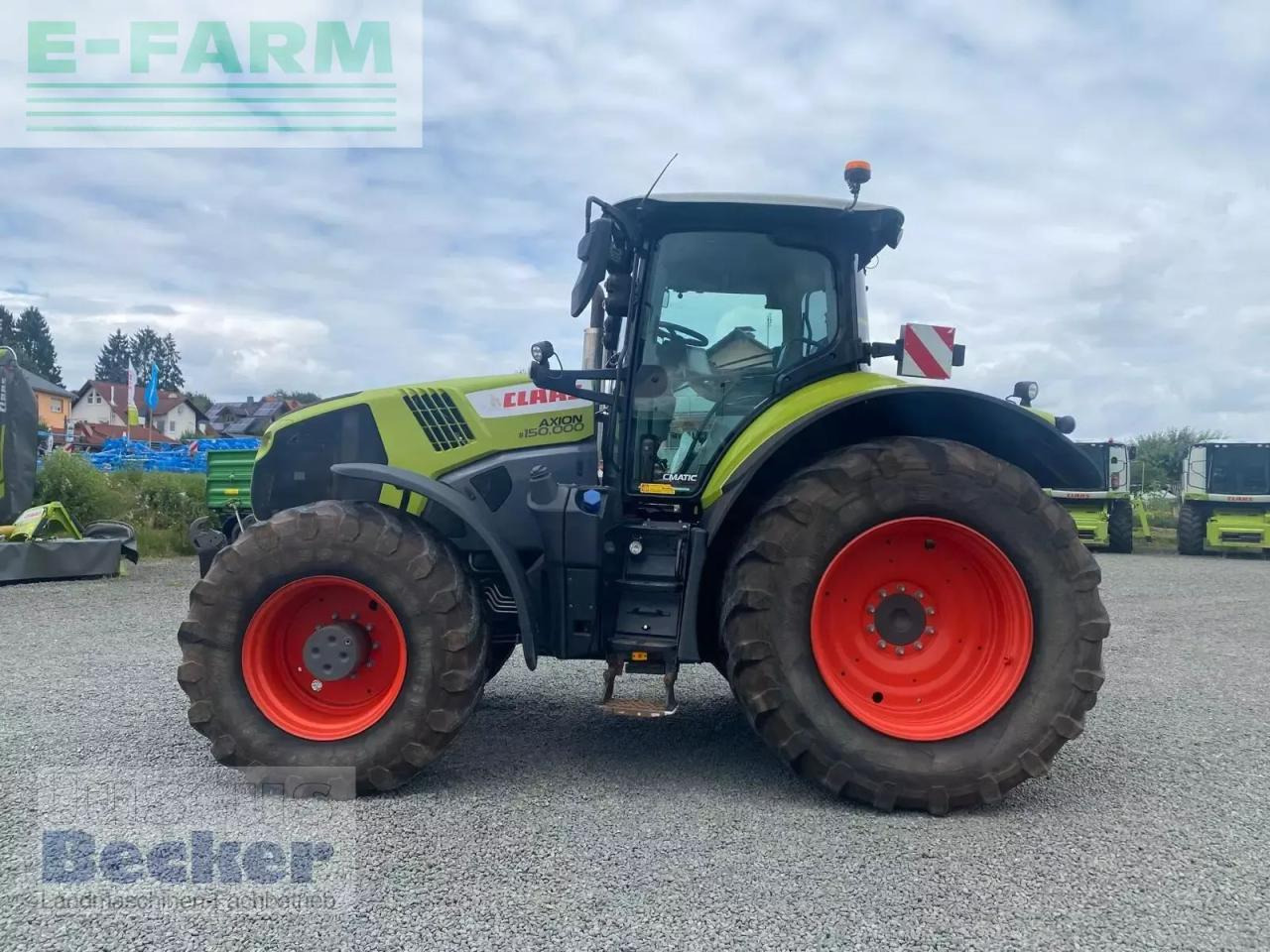 Tracteur agricole CLAAS axion 870 c-matic CMATIC