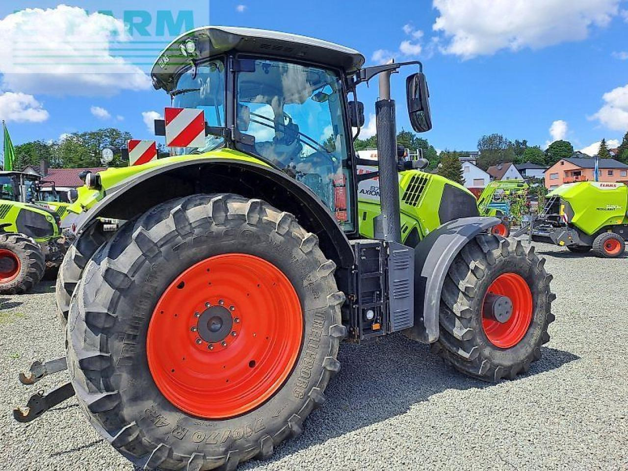 Tracteur agricole CLAAS axion 870 c-matic CMATIC