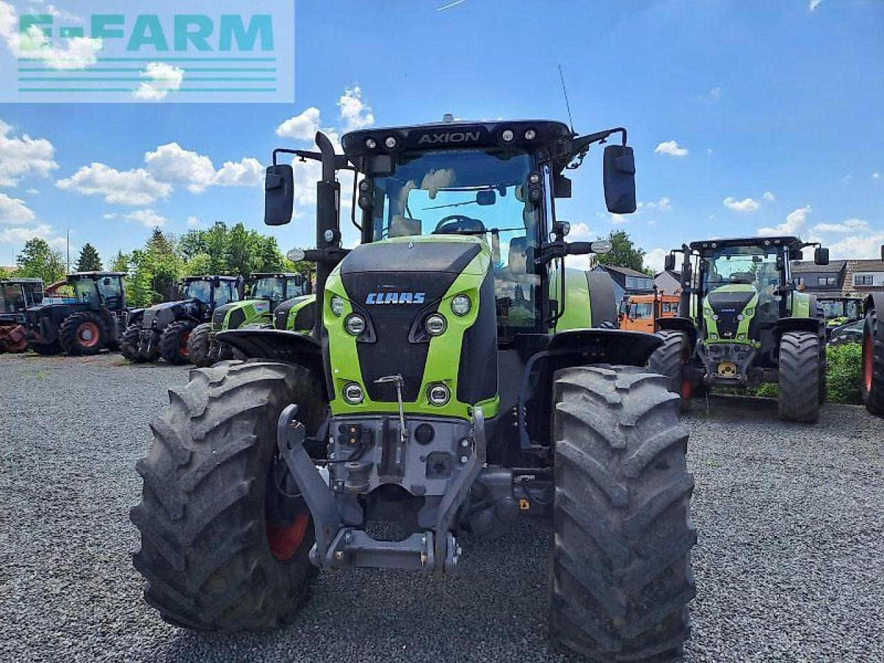 Tracteur agricole CLAAS axion 870 c-matic CMATIC
