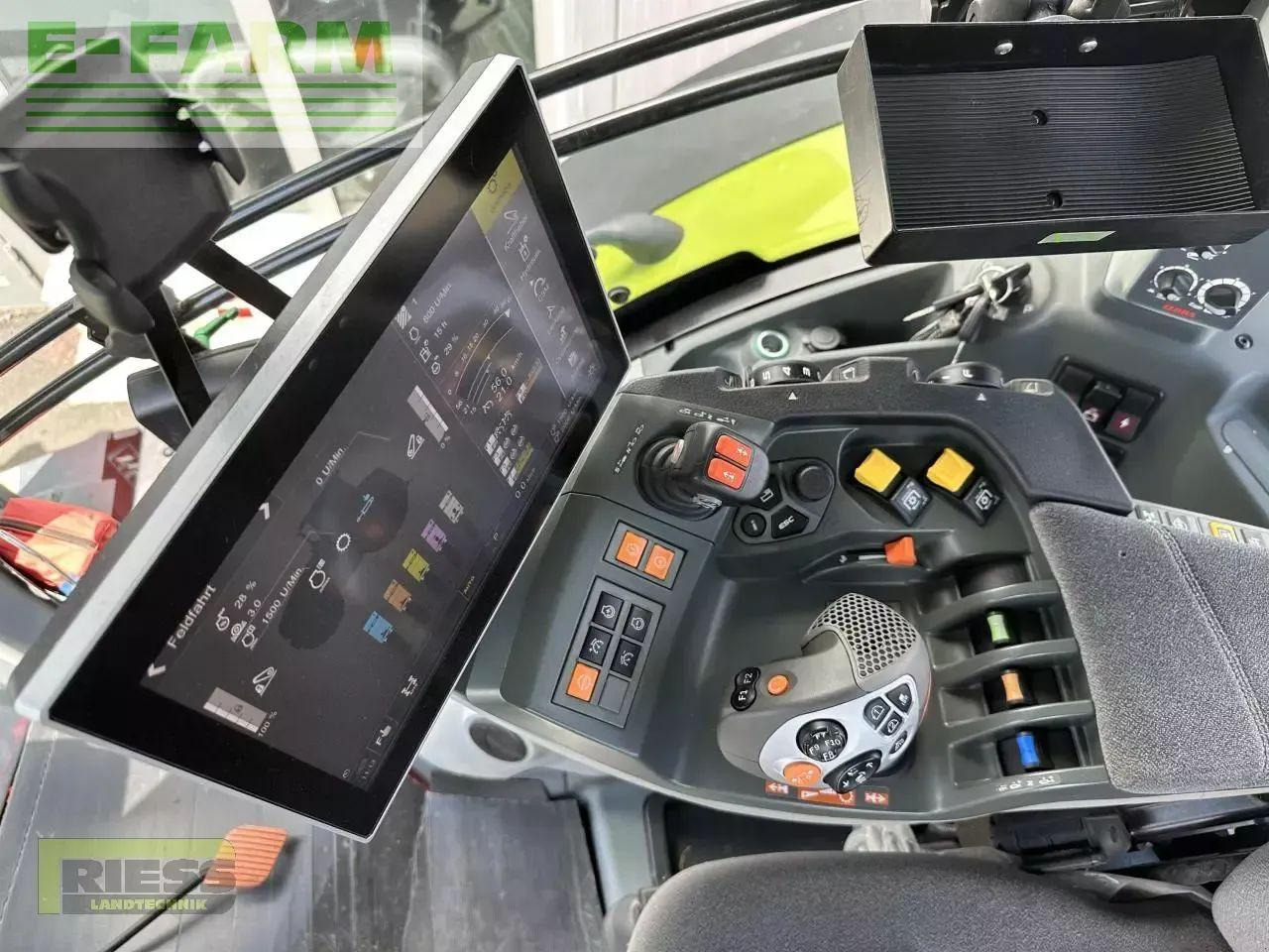 Tracteur agricole CLAAS axion 870 cebis cmatic CMATIC CEBIS