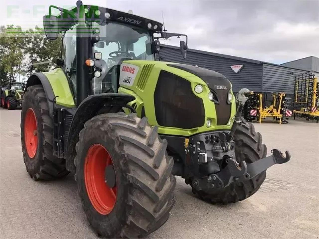 Tracteur agricole CLAAS axion 870 cebis cmatic CMATIC CEBIS