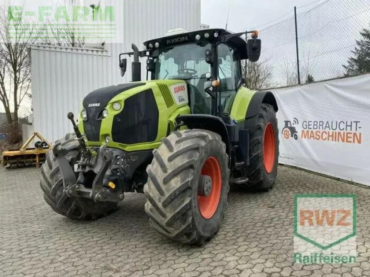 Tracteur agricole CLAAS axion 870 cmatic CMATIC