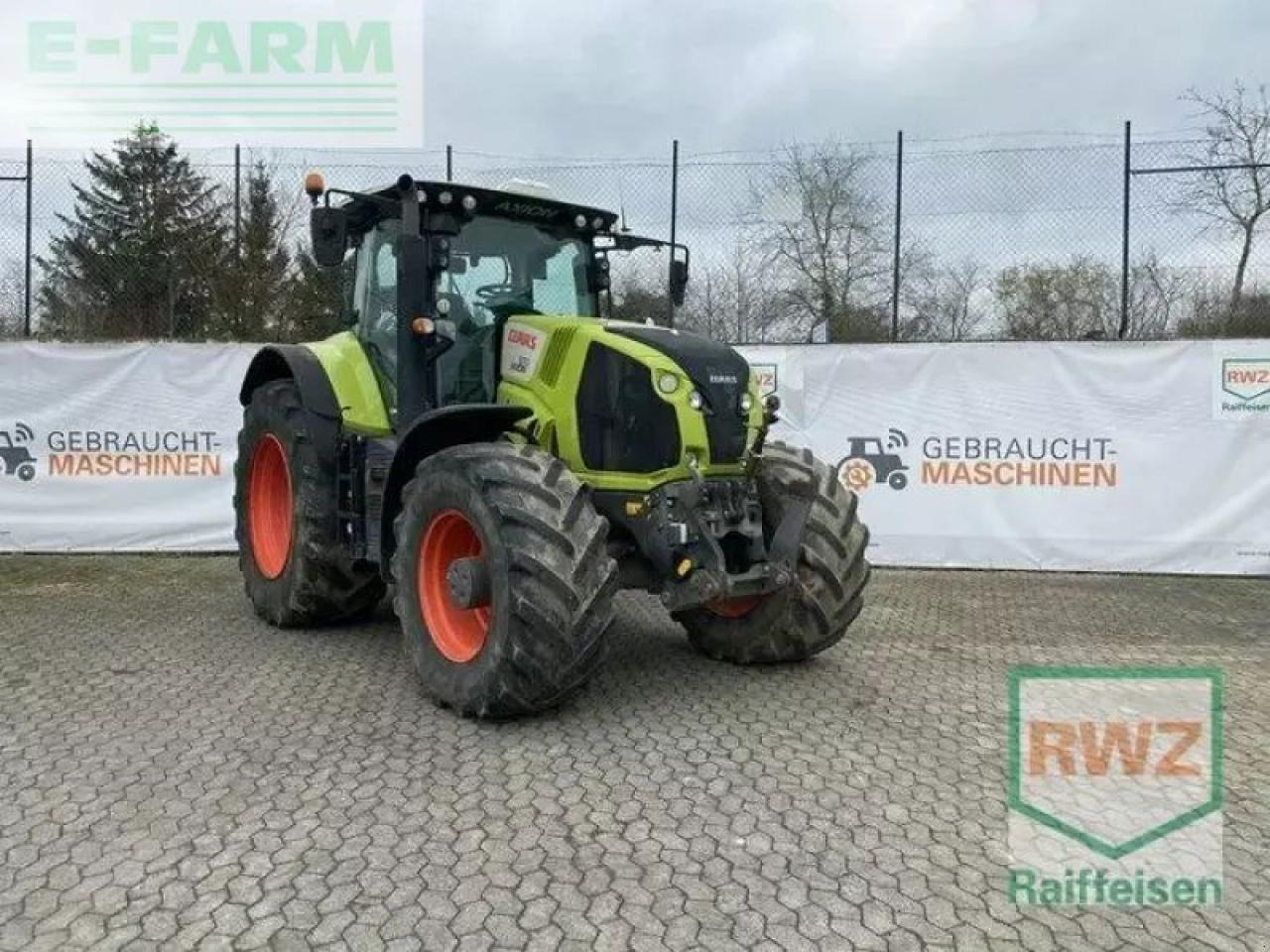 Tracteur agricole CLAAS axion 870 cmatic CMATIC