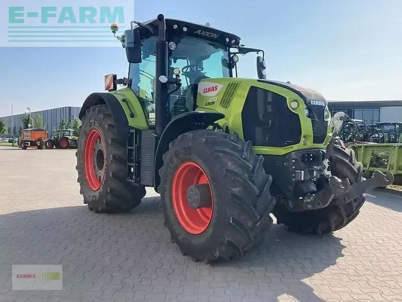Tracteur agricole CLAAS axion 870 cmatic CMATIC