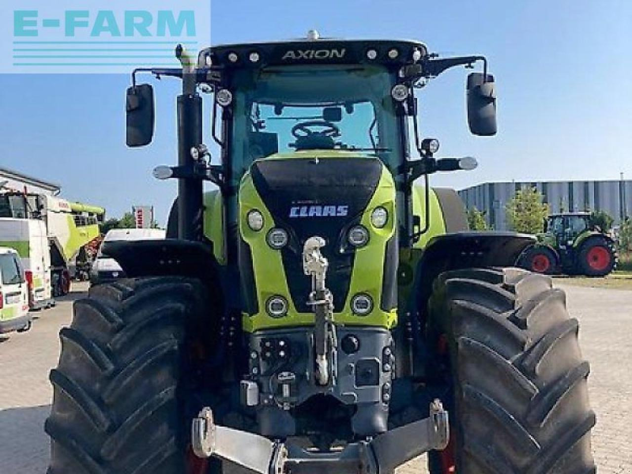 Tracteur agricole CLAAS axion 870 cmatic CMATIC