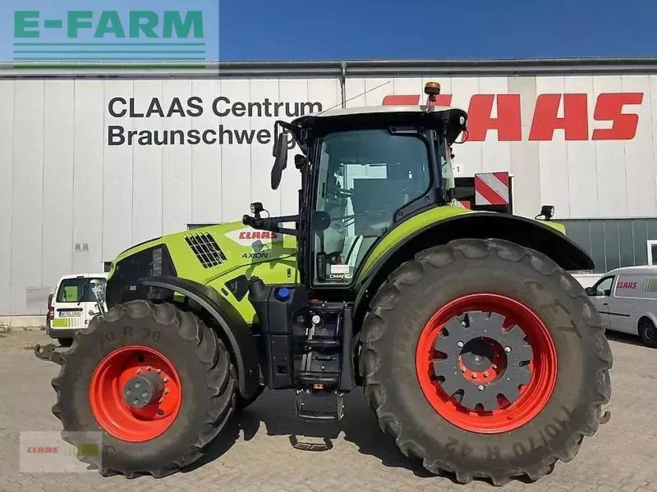 Tracteur agricole CLAAS axion 870 cmatic CMATIC