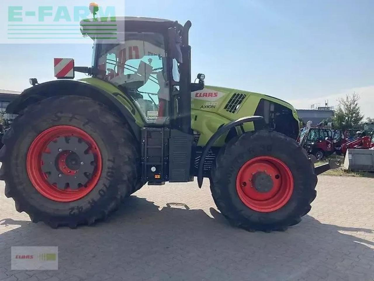 Tracteur agricole CLAAS axion 870 cmatic CMATIC
