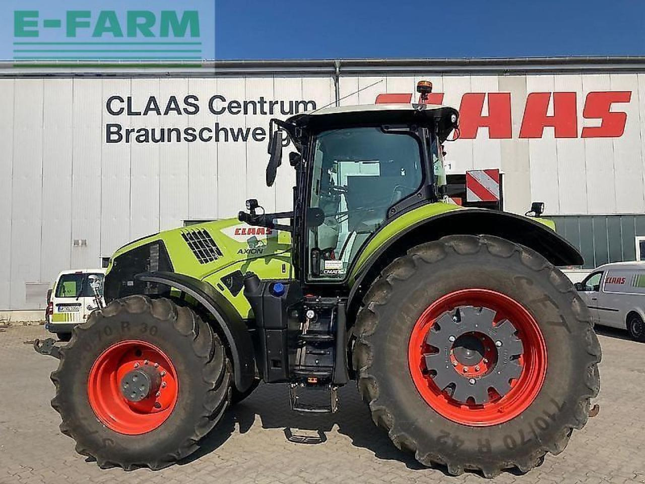 Tracteur agricole CLAAS axion 870 cmatic CMATIC