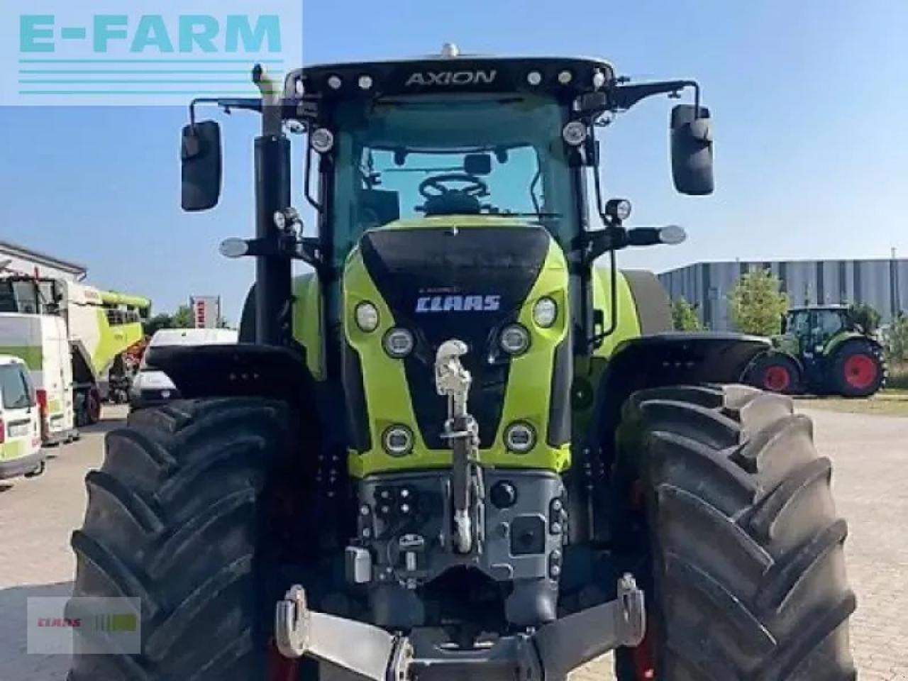 Tracteur agricole CLAAS axion 870 cmatic CMATIC