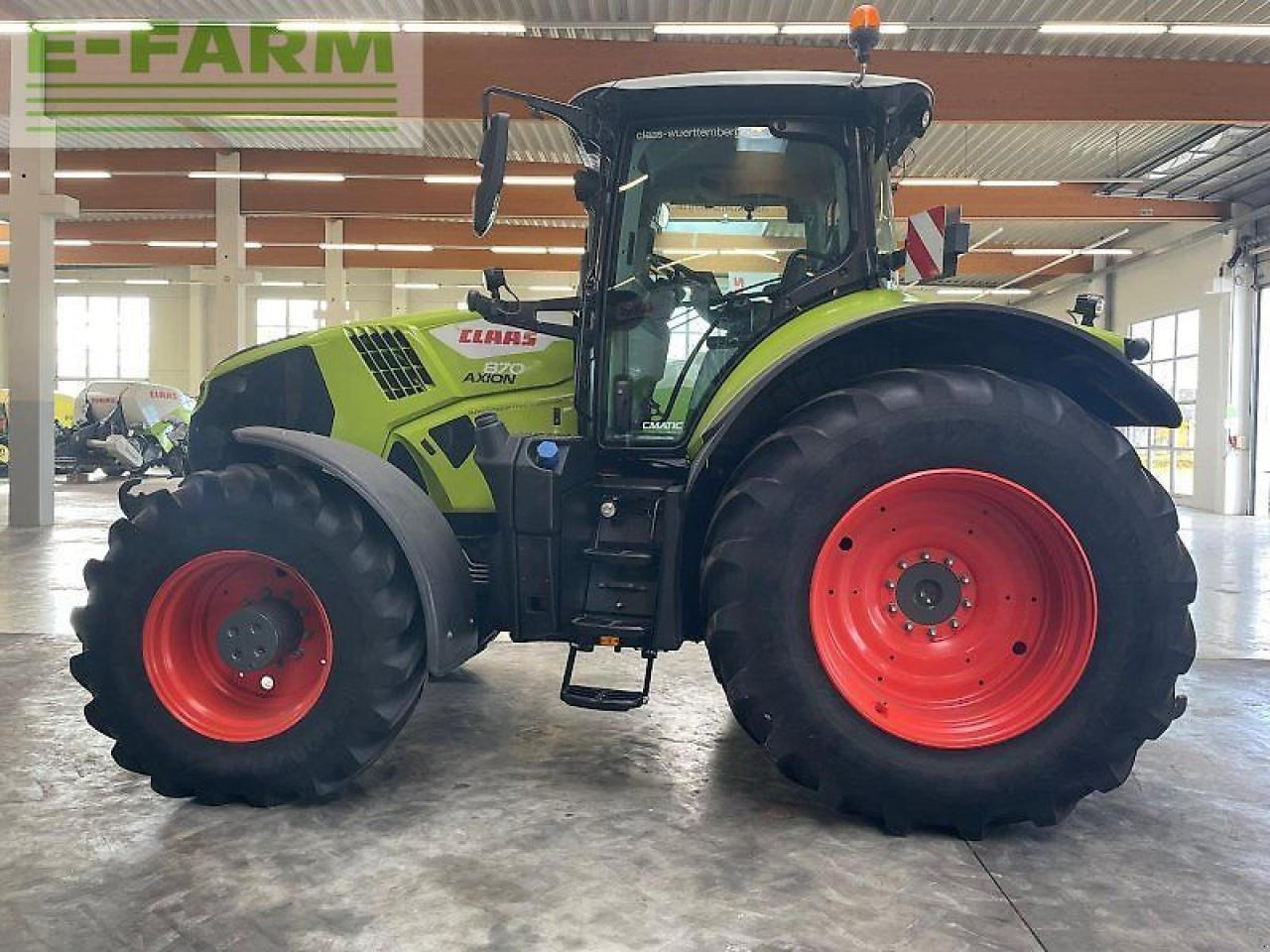 Tracteur agricole CLAAS axion 870 cmatic cebis CMATIC CEBIS