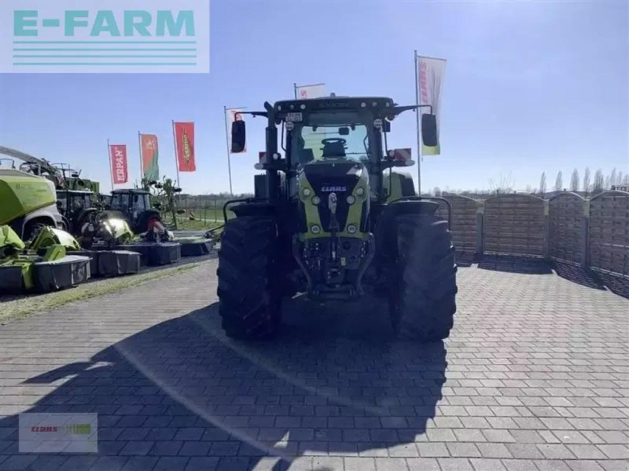Tracteur agricole CLAAS axion 870 cmatic cebis CMATIC CEBIS