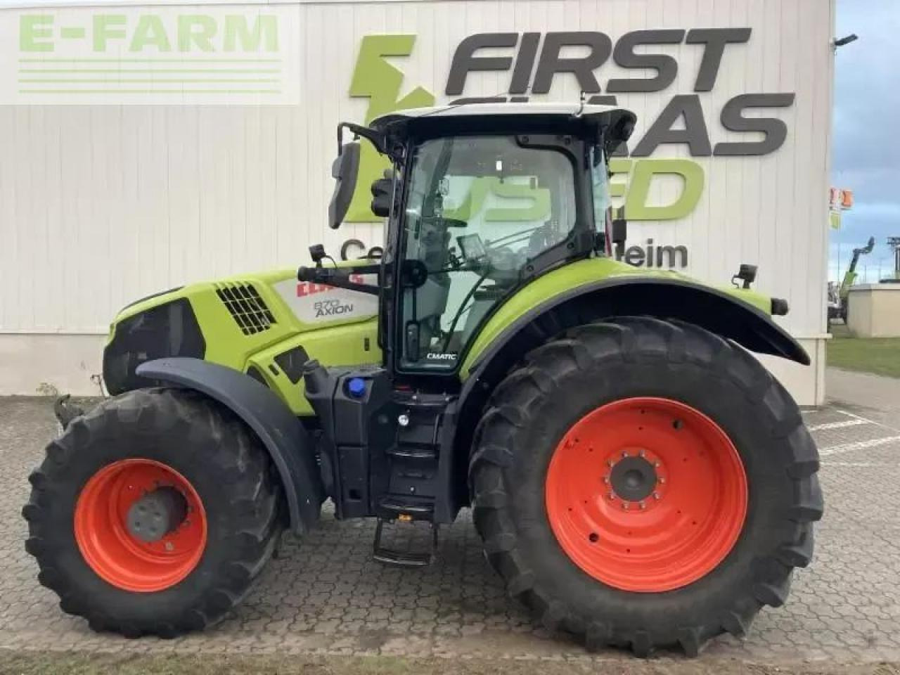 Tracteur agricole CLAAS axion 870 cmatic cebis CMATIC CEBIS