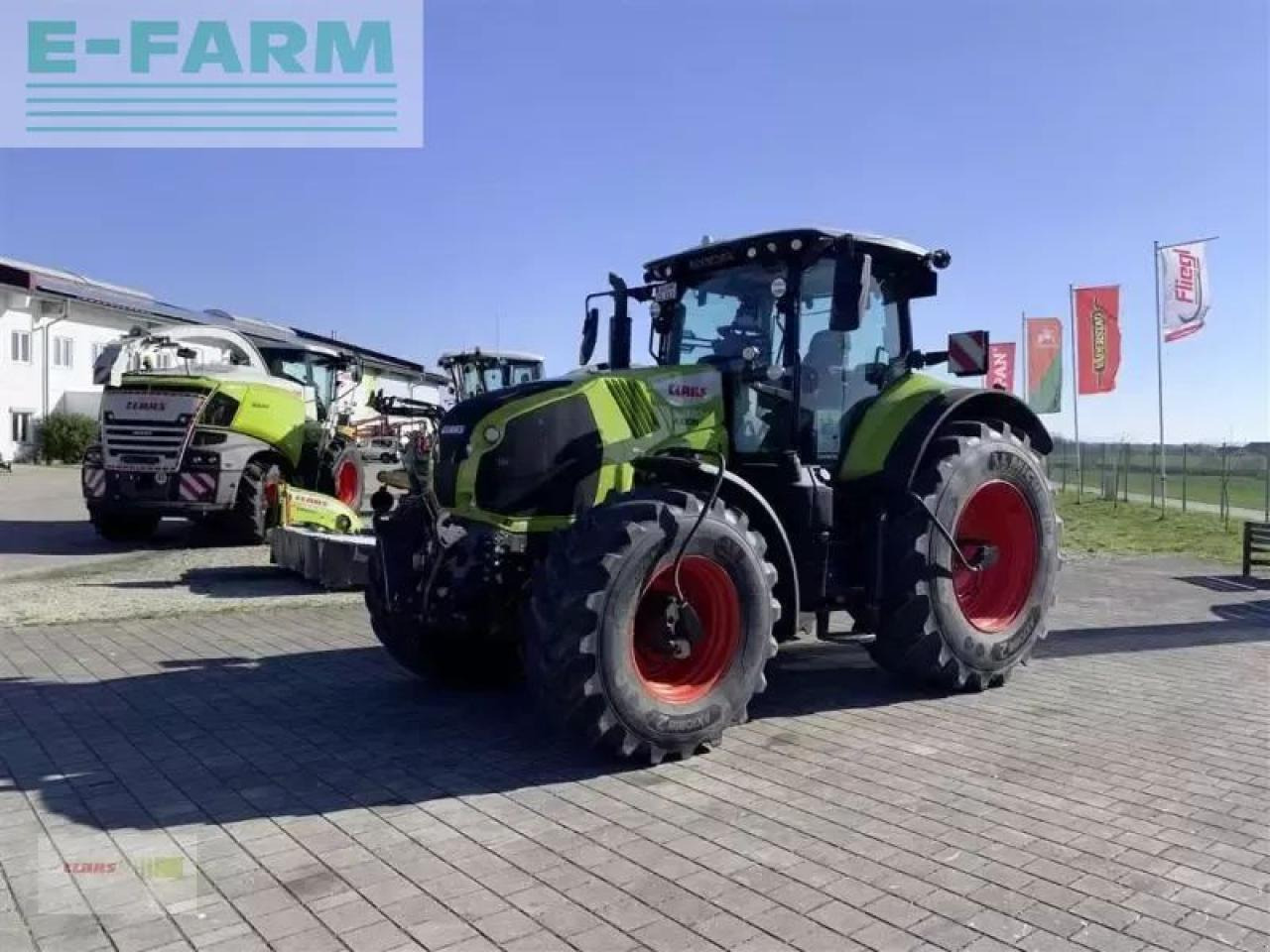 Tracteur agricole CLAAS axion 870 cmatic cebis CMATIC CEBIS