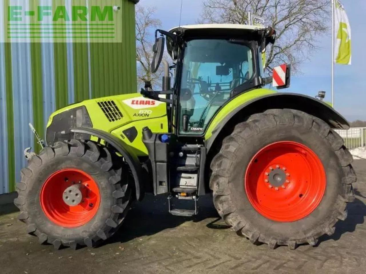 Tracteur agricole CLAAS axion 870 cmatic cebis CMATIC CEBIS