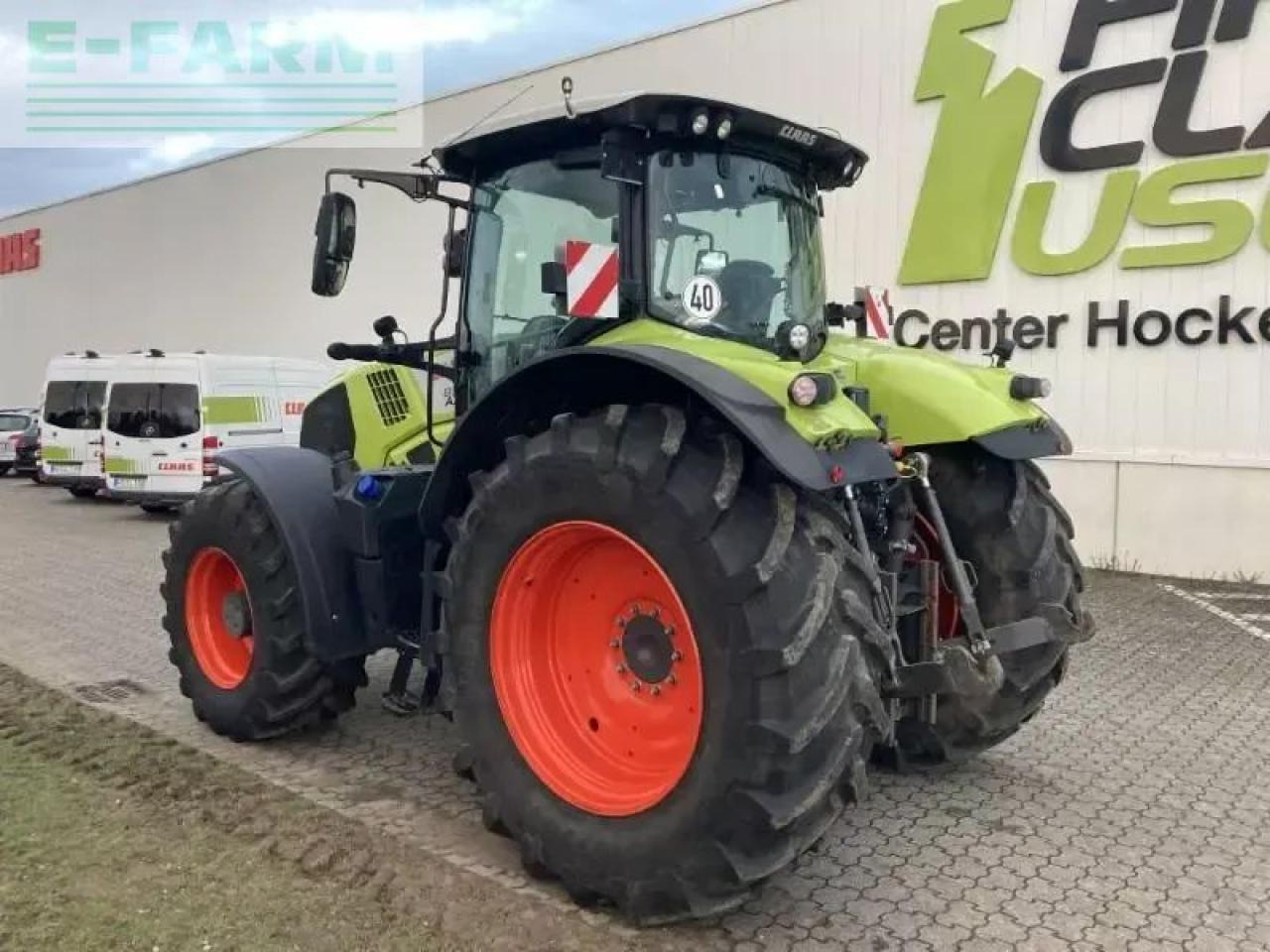 Tracteur agricole CLAAS axion 870 cmatic cebis CMATIC CEBIS