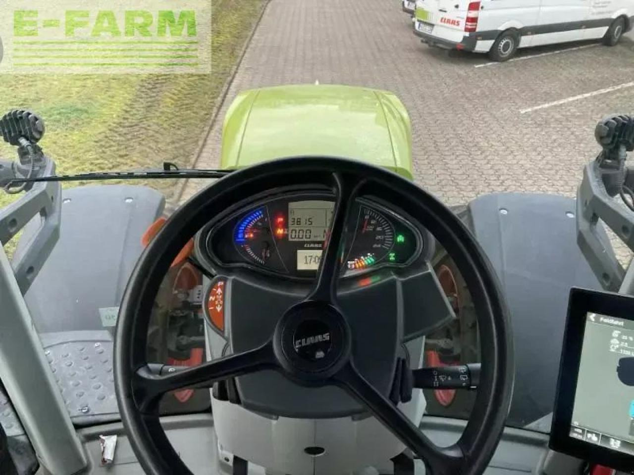 Tracteur agricole CLAAS axion 870 cmatic cebis CMATIC CEBIS