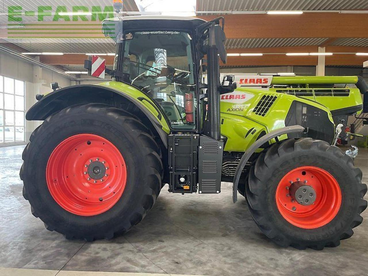 Tracteur agricole CLAAS axion 870 cmatic cebis CMATIC CEBIS