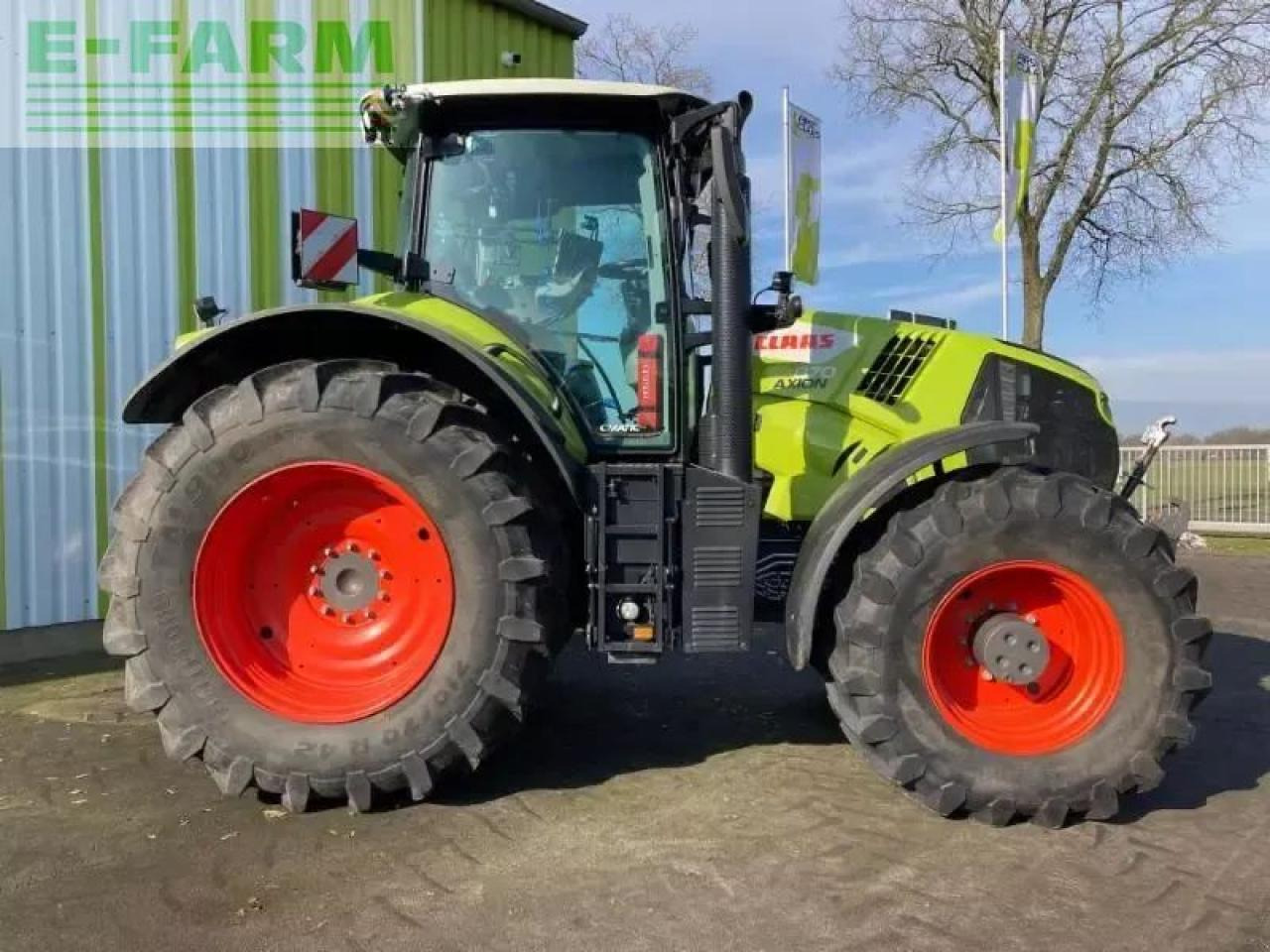 Tracteur agricole CLAAS axion 870 cmatic cebis CMATIC CEBIS