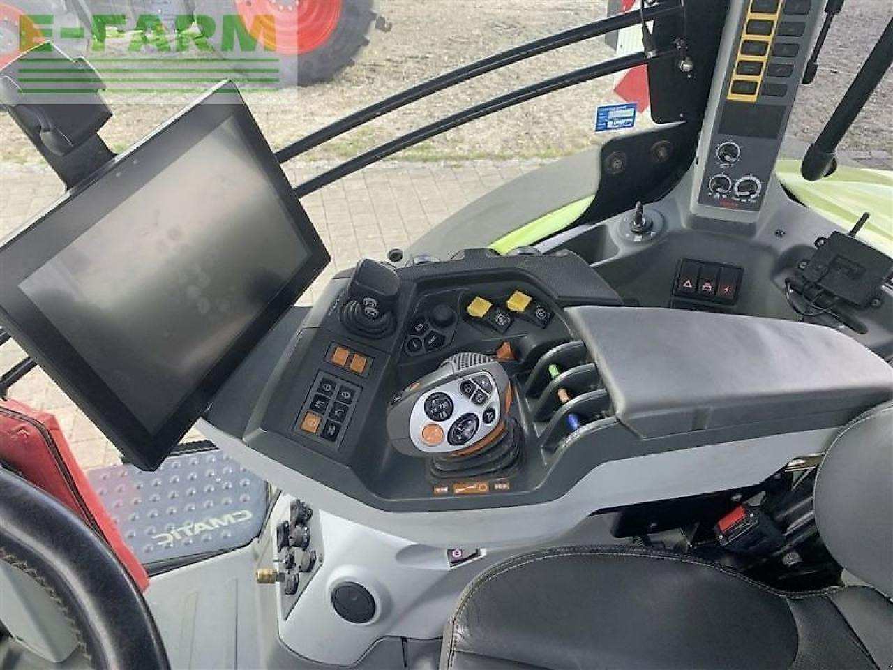 Tracteur agricole CLAAS axion 870 cmatic cebis CMATIC CEBIS