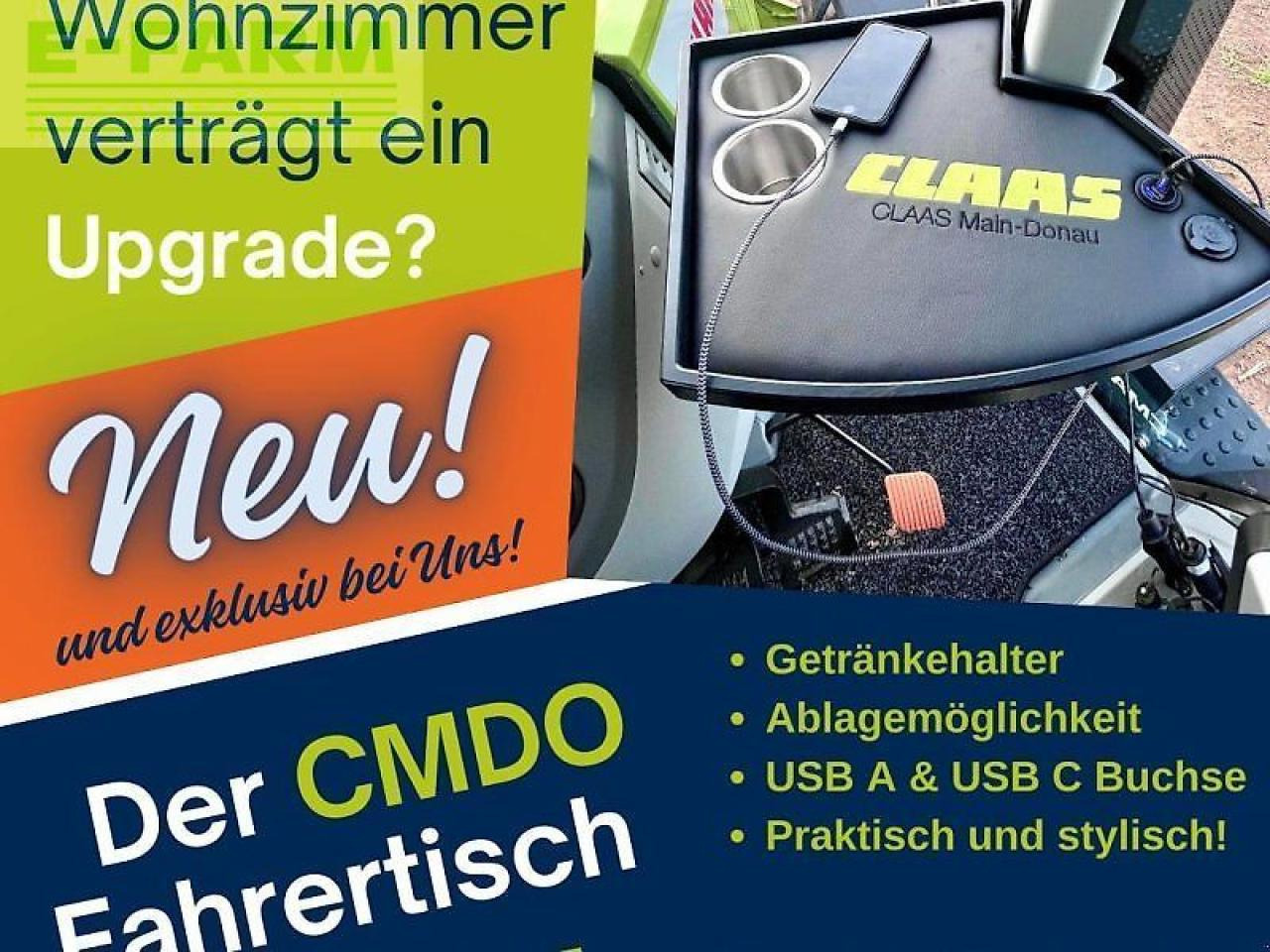 Tracteur agricole CLAAS axion 870 cmatic cebis CMATIC CEBIS