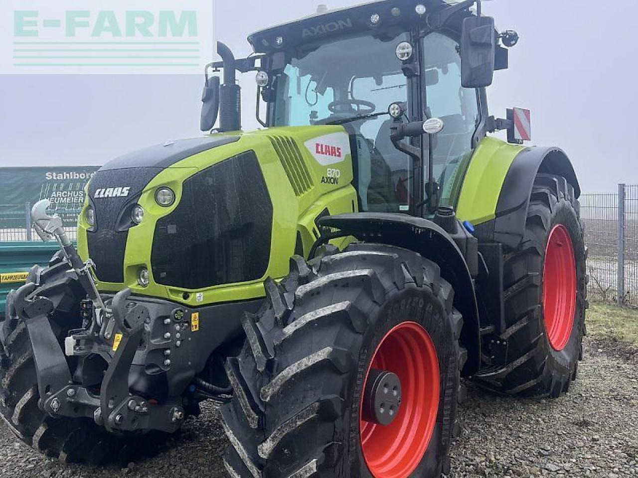 Tracteur agricole CLAAS axion 870 cmatic cebis CMATIC CEBIS