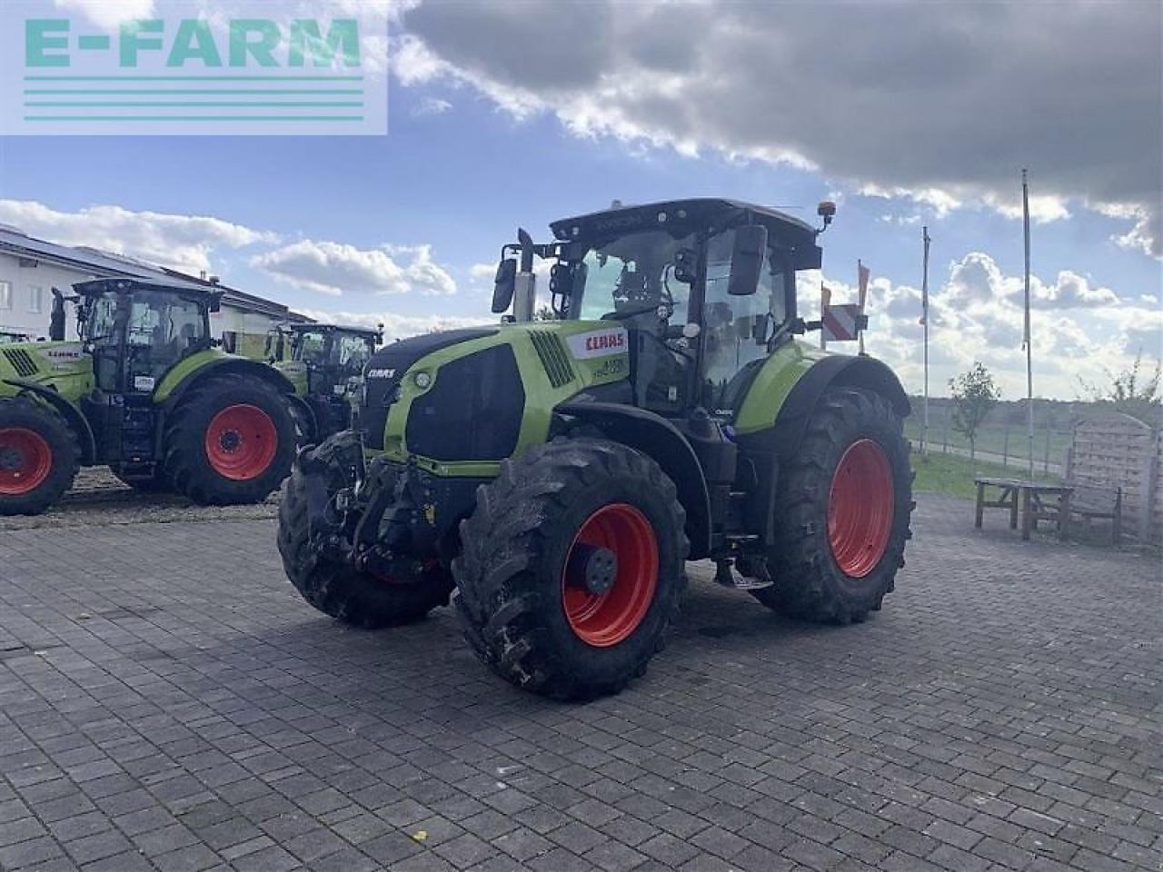 Tracteur agricole CLAAS axion 870 cmatic cebis CMATIC CEBIS