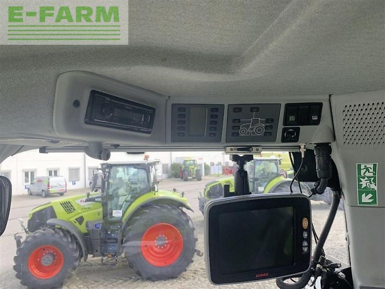 Tracteur agricole CLAAS axion 870 cmatic cebis CMATIC CEBIS