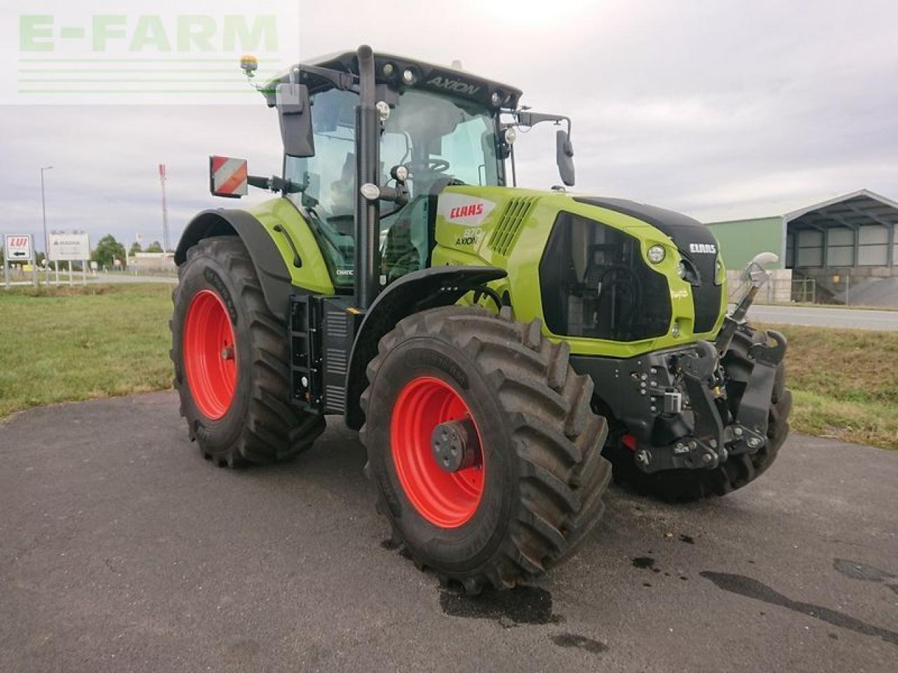 Tracteur agricole CLAAS axion 870 cmatic cebis CMATIC CEBIS