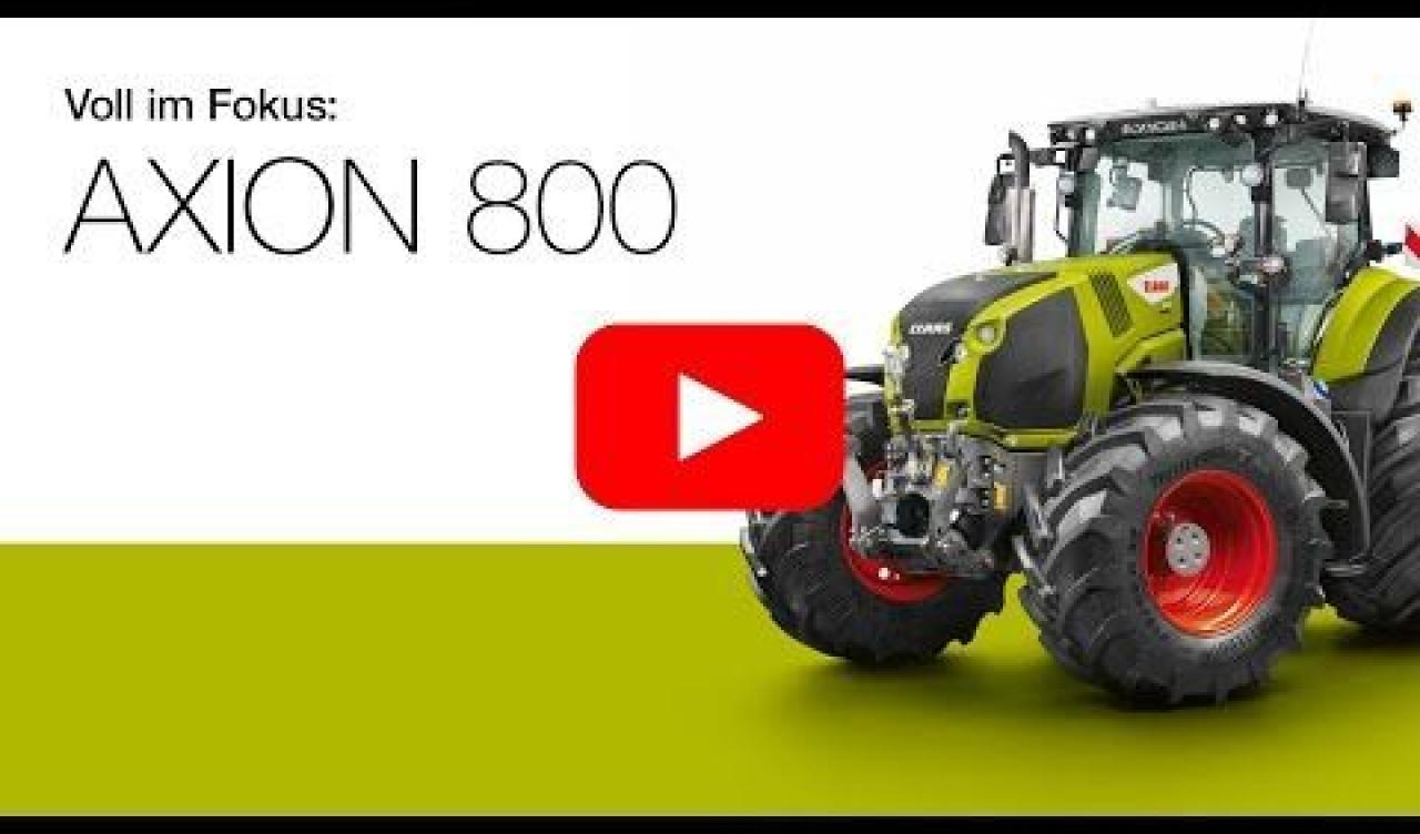 Tracteur agricole CLAAS axion 870 cmatic / cebis CMATIC CEBIS