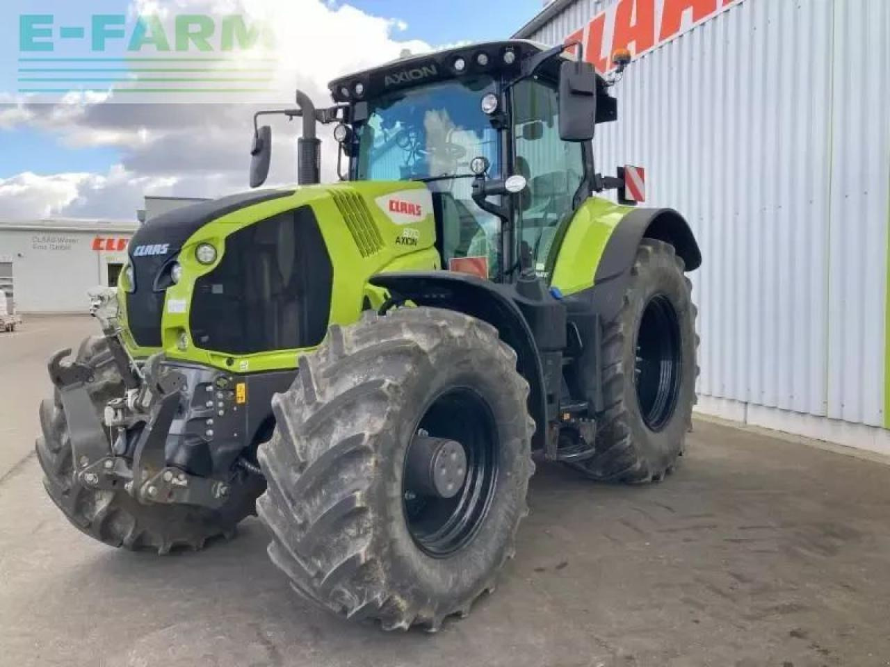 Tracteur agricole CLAAS axion 870 cmatic cebis CMATIC CEBIS