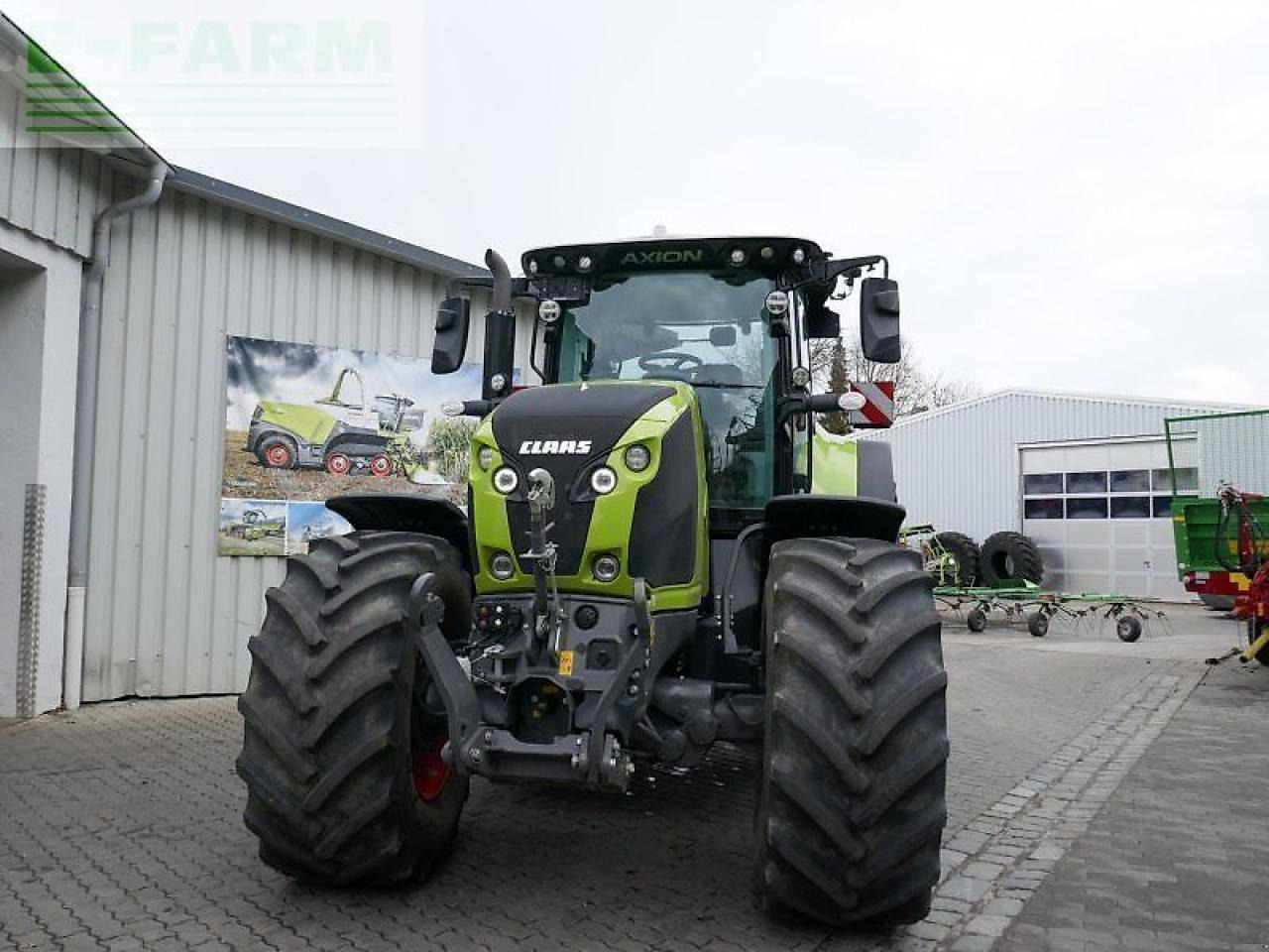 Tracteur agricole CLAAS axion 870 cmatic cebis inkl. cemis 1200 CMATIC CEBIS