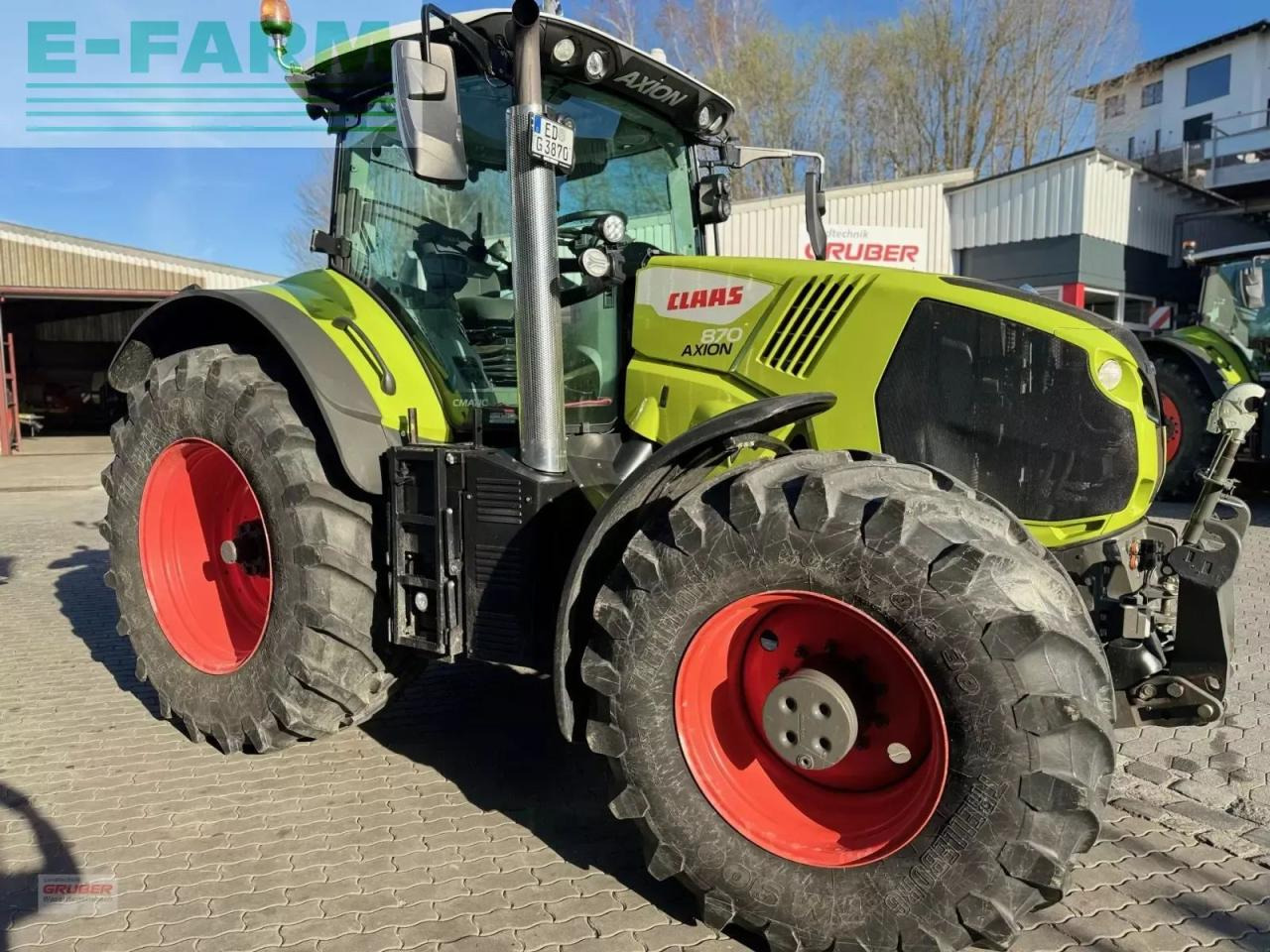 Tracteur agricole CLAAS axion 870 cmatic cis+ CMATIC CIS+
