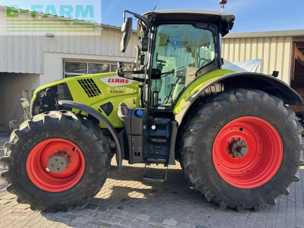 Tracteur agricole CLAAS axion 870 cmatic cis+ CMATIC CIS+