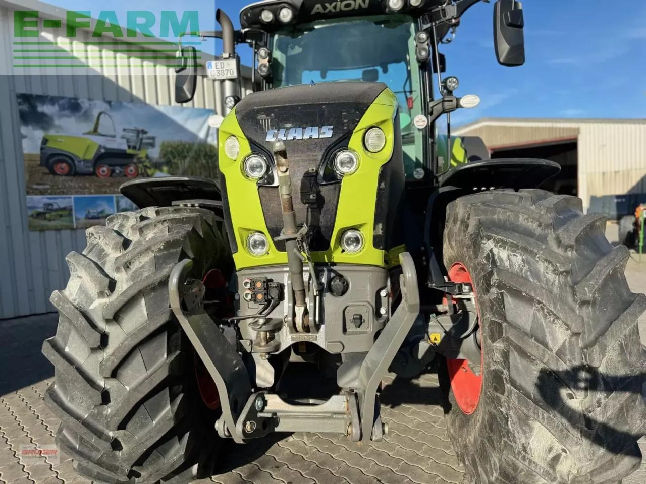 Tracteur agricole CLAAS axion 870 cmatic cis+ CMATIC CIS+