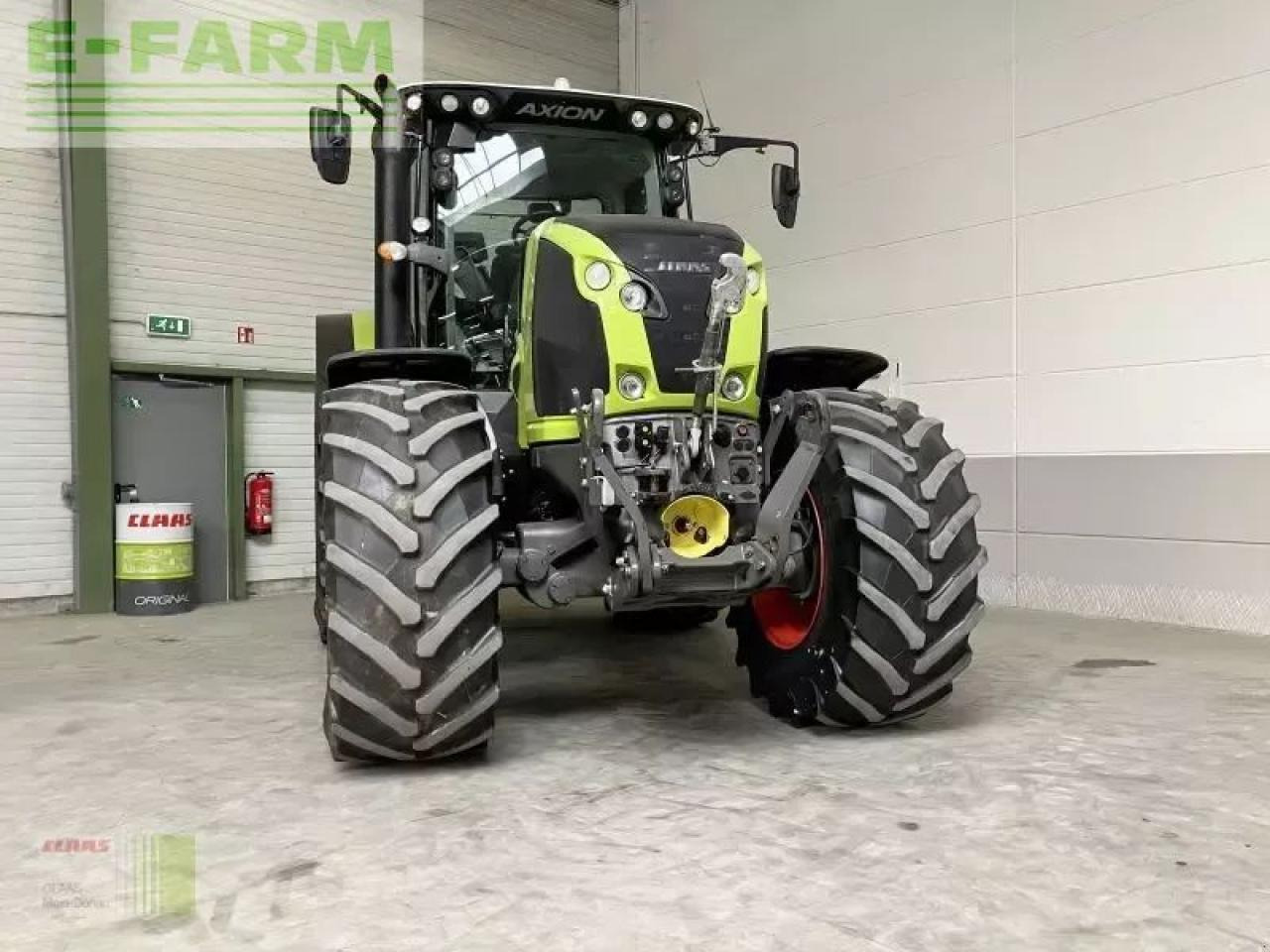 Tracteur agricole CLAAS axion 870 cmatic gps rtk