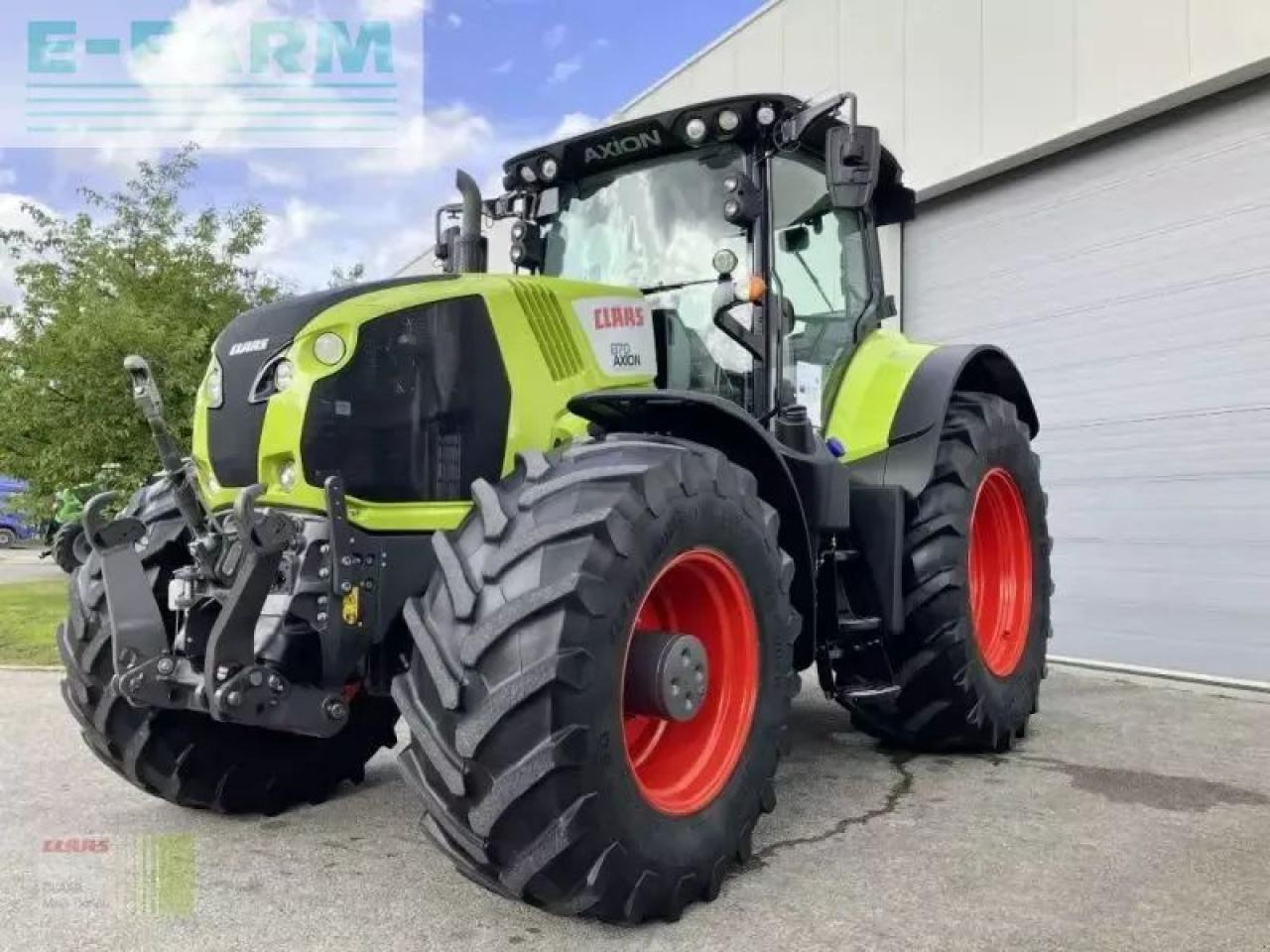 Tracteur agricole CLAAS axion 870 cmatic gps rtk CMATIC