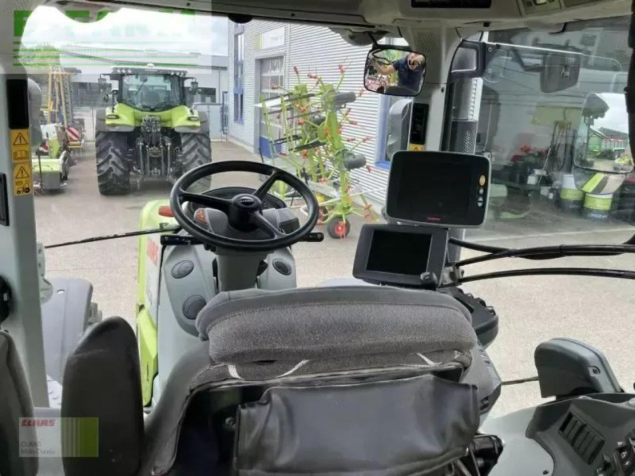Tracteur agricole CLAAS axion 870 cmatic gps rtk CMATIC