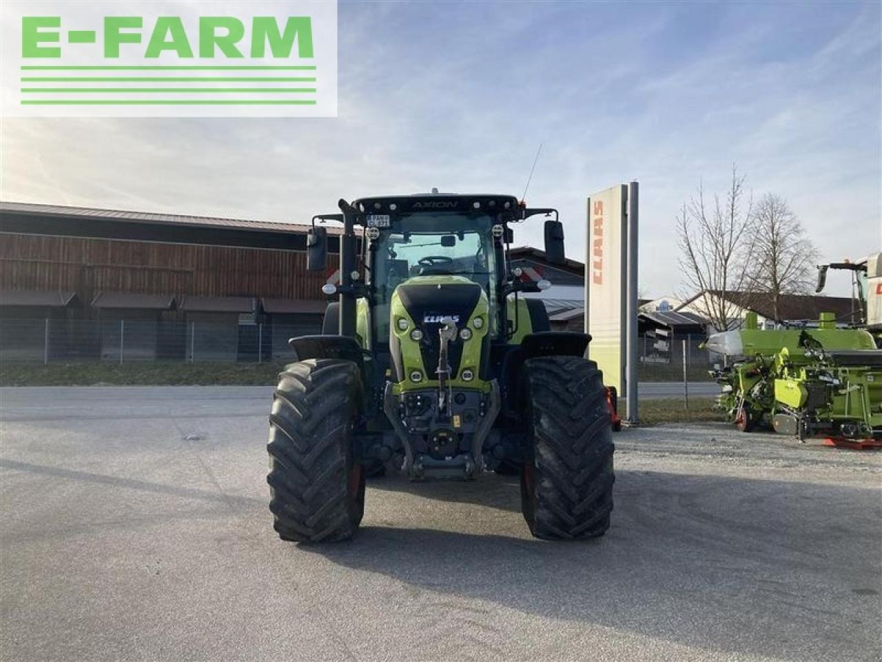 Tracteur agricole CLAAS axion 870 cmatic - stage v