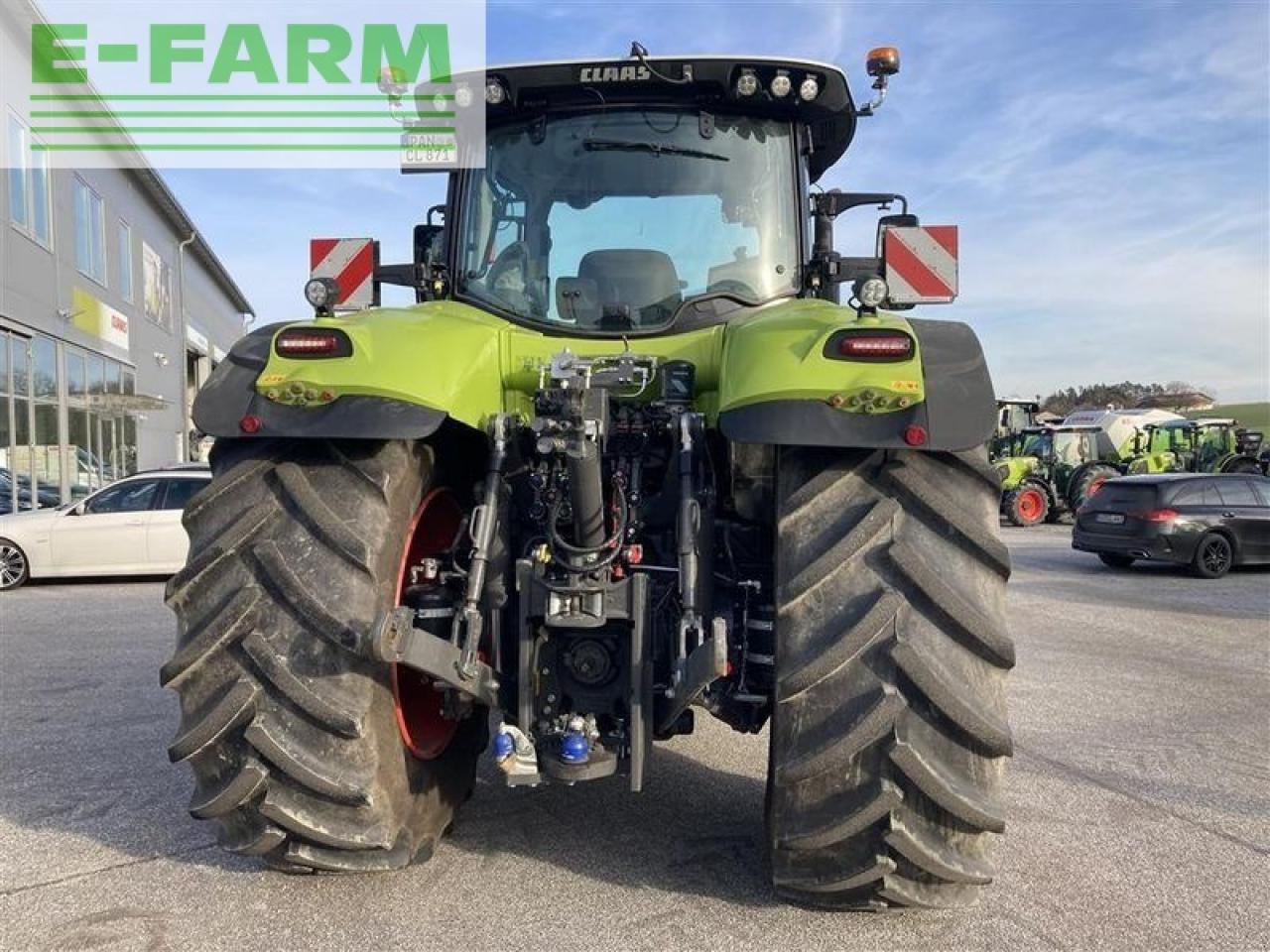 Tracteur agricole CLAAS axion 870 cmatic - stage v