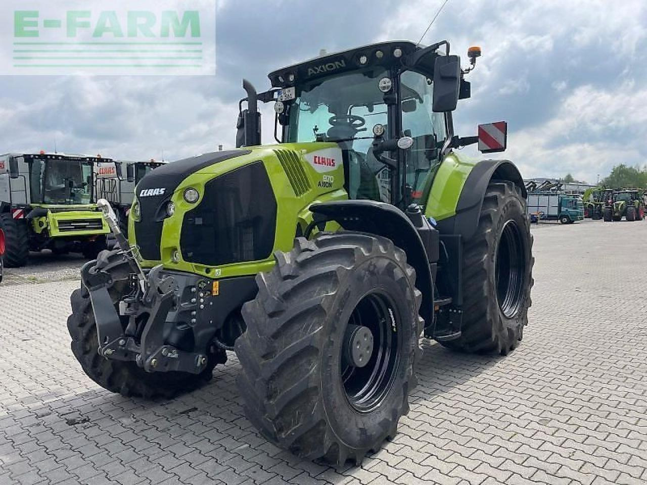 Tracteur agricole CLAAS axion 870 cmatic - stage v CMATIC