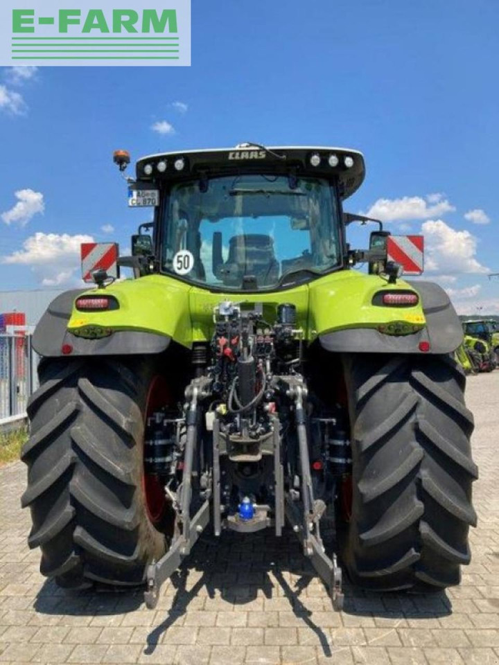 Tracteur agricole CLAAS axion 870 cmatic - stage v ce