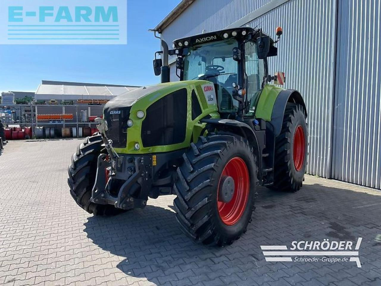 Tracteur agricole CLAAS axion 920 cmatic