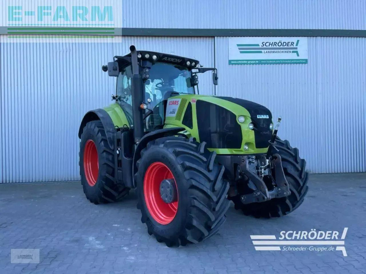 Tracteur agricole CLAAS axion 920 cmatic + rtk