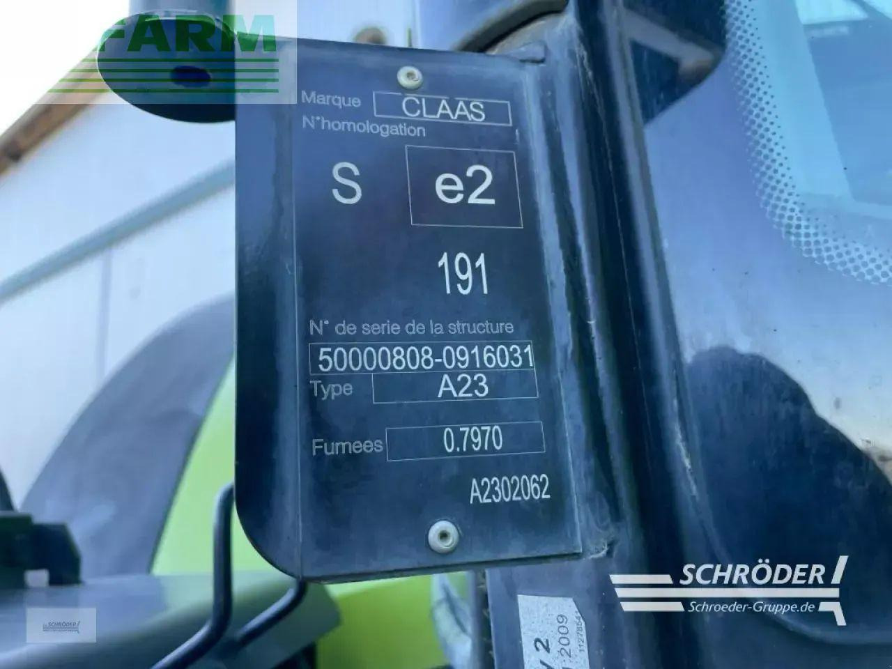 Tracteur agricole CLAAS axion 920 cmatic + rtk