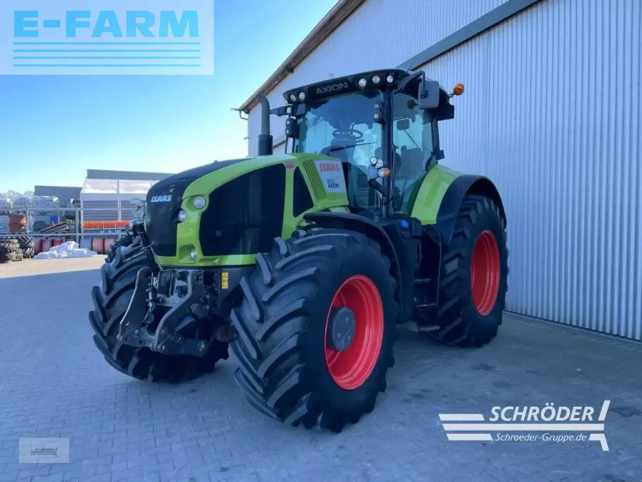 Tracteur agricole CLAAS axion 920 cmatic + rtk
