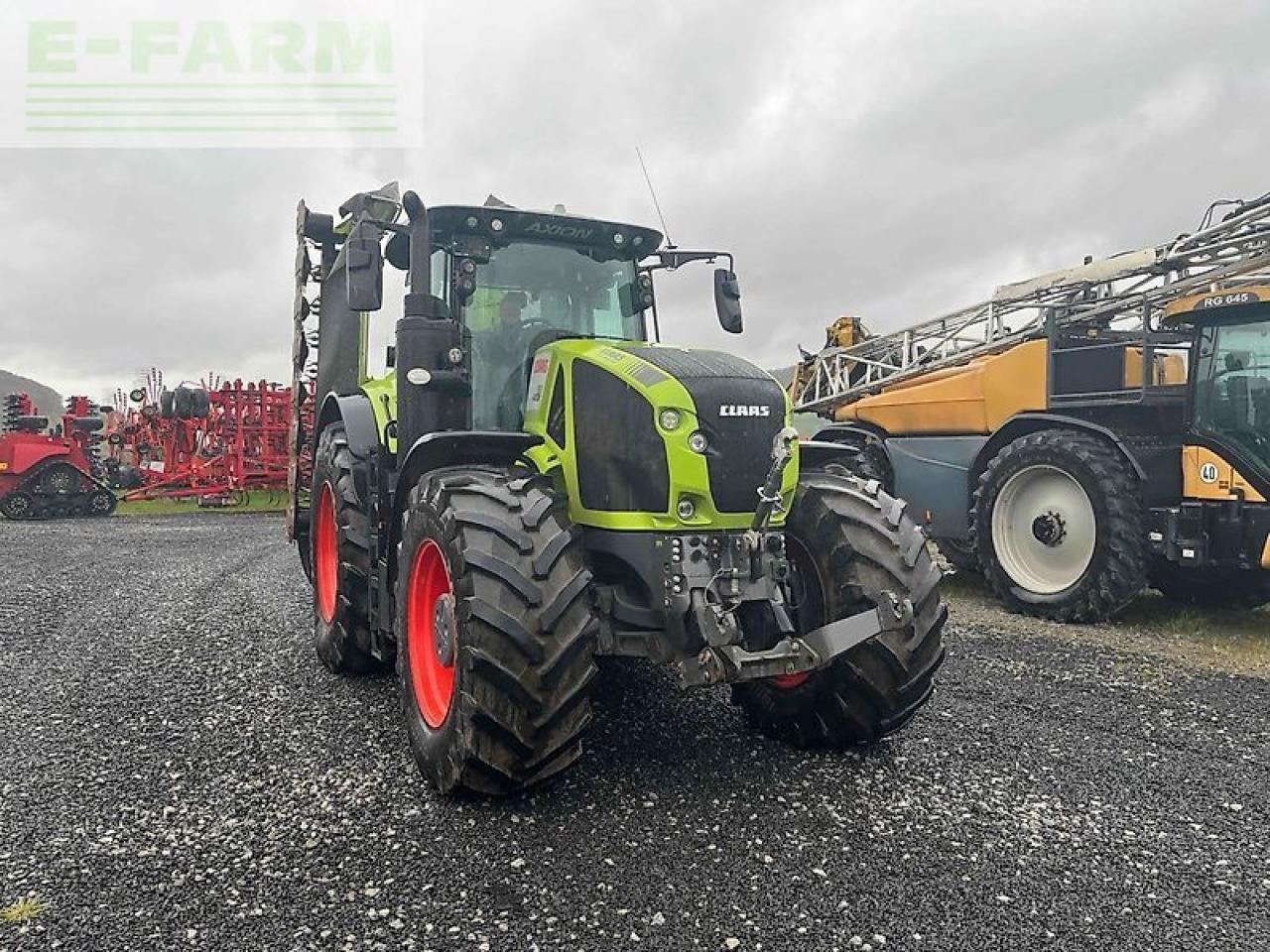 Tracteur agricole CLAAS axion 930